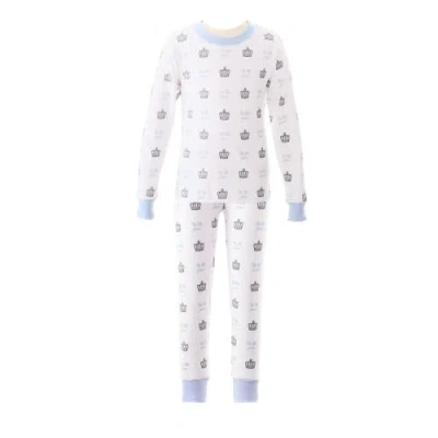 Rachel Riley Kids'  My Little Prince Pajamas In Blue