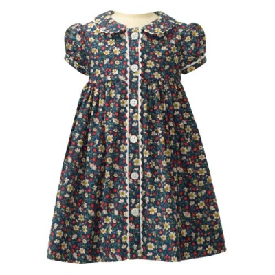 Rachel Riley Babies'  Poppy Button-front Dress & Bloomers