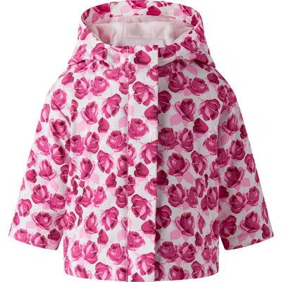 Rachel Riley Babies'  Rose Rain Jacket In Multi