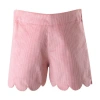 Rachel Riley Scalloped Corduroy Shorts In Pink