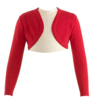RACHEL RILEY RACHEL RILEY SCALLOPED TRIM BOLERO