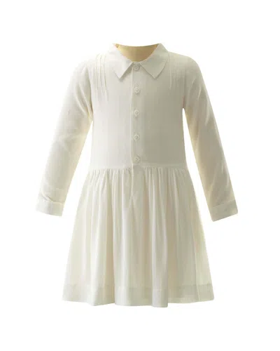 Rachel Riley Shirt Dress In White