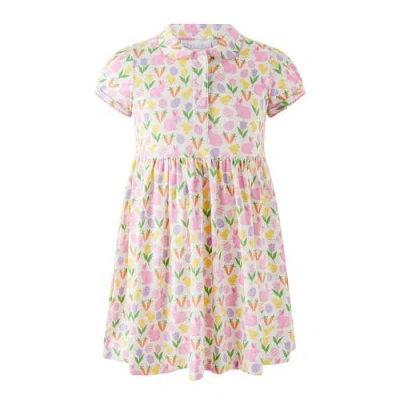 Rachel Riley Babies'  Spring Meadows Jersey Dress In Multi