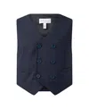 Rachel Riley Unisex Waistcoat In Blue
