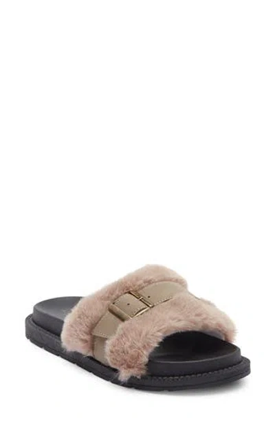 Rachel Roy Birch Faux Fur Slipper
