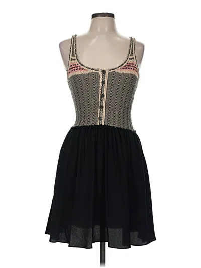Pre-owned Rachel Roy Casual Dress In Black