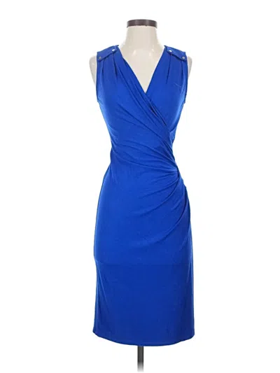 Pre-owned Rachel Roy Cocktail Dress In Blue