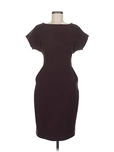 Pre-owned Rachel Roy Cocktail Dress In Burgundy