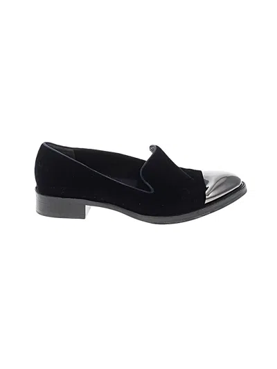 Pre-owned Rachel Roy Flats In Black
