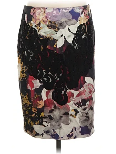 Pre-owned Rachel Roy Formal Skirt In Black