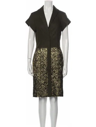 Pre-owned Rachel Roy Printed Knee-length Dress