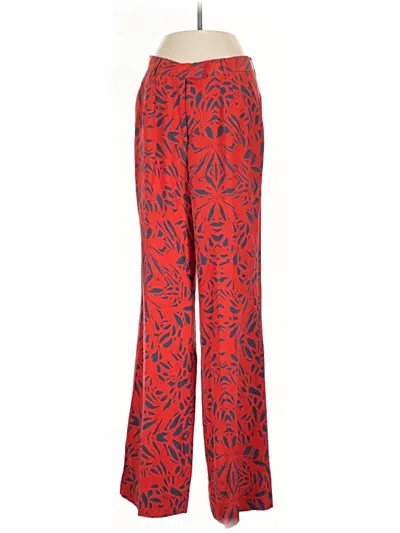 Pre-owned Rachel Roy Silk Pants In Red