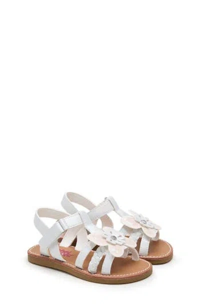 Rachel Shoes Kids' Braided Flower Sandal In Multi