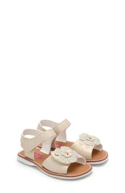 Rachel Shoes Kids' Flower Play Sandal In Neutral