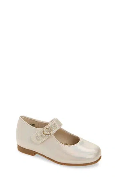 Rachel Shoes Kids' Lil' Helene Mary Jane Flat In White