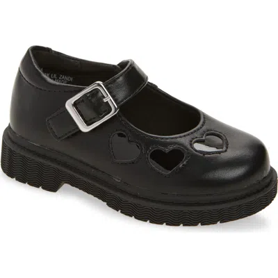 Rachel Shoes Kids' Lil' Zandi Mary Jane Flat In Black
