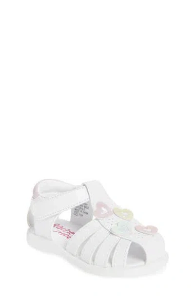 Rachel Shoes Kids' Play Fisherman Sandal In White/pastel