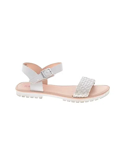 Pre-owned Rachel Shoes Kids' Sandals In White