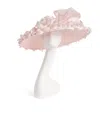 Rachel Trevor-morgan Ruffle-detail Hat In Pink