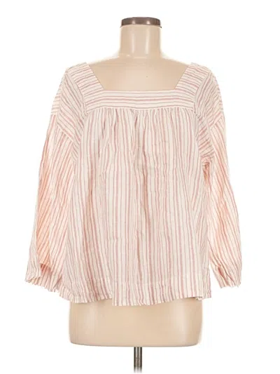 Pre-owned Rachel Zoe 3/4 Sleeve Blouse In Orange