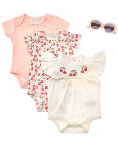 Rachel Zoe Kids' 3pc Bodysuit Set In Multi