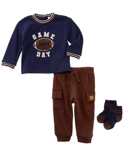 Rachel Zoe 3pc Sweater, Pant & Socks Set In Multi