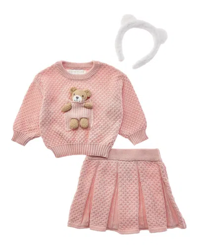 Rachel Zoe 3pc Sweater Set In Brown