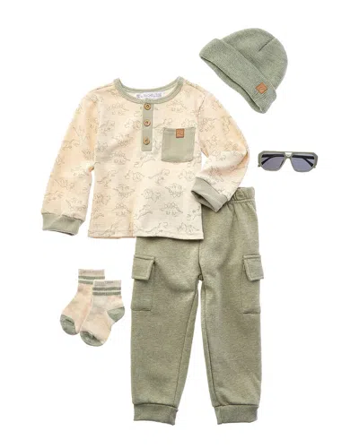 Rachel Zoe 5c French Terry Set In Multi