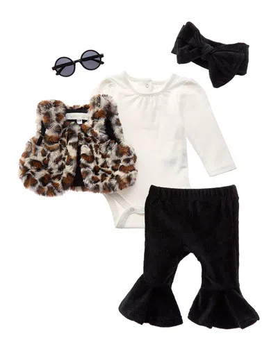 Rachel Zoe 5pc Vest Set In Multi