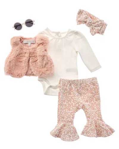 Rachel Zoe 5pc Vest Set In Multi