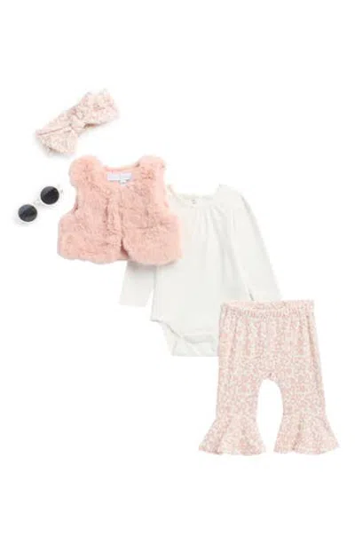 Rachel Zoe Babies'  5-piece Vest Set In Multi