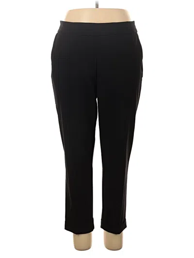 Pre-owned Rachel Zoe Active Pants In Black
