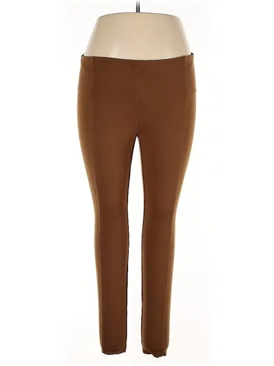 Pre-owned Rachel Zoe Active Pants In Brown