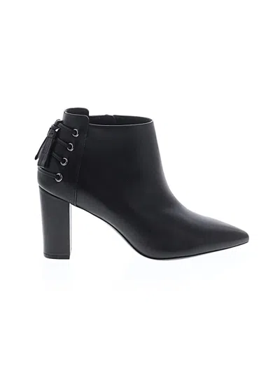 Pre-owned Rachel Zoe Ankle Boots In Black