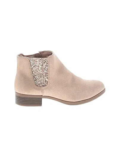 Pre-owned Rachel Zoe Ankle Boots In Tan