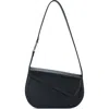 Rachel Zoe Asymmetric Flap Shoulder Bag In Black