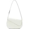 Rachel Zoe Asymmetric Flap Shoulder Bag In Cream