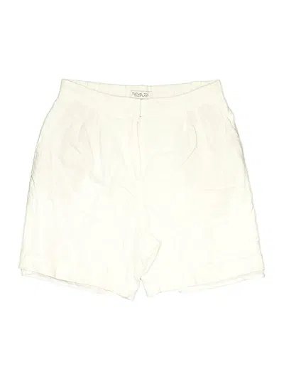 Pre-owned Rachel Zoe Athletic Shorts In Ivory