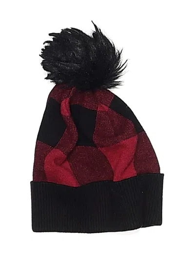 Pre-owned Rachel Zoe Kids' Beanie Hat In Burgundy