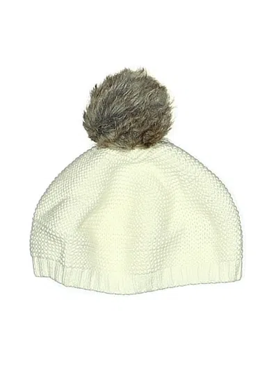 Pre-owned Rachel Zoe Babies' Beanie Hat In Ivory