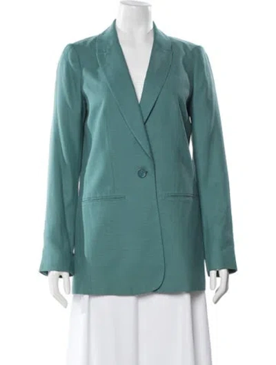 Pre-owned Rachel Zoe Blazer In Blue