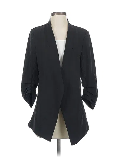 Pre-owned Rachel Zoe Blazer Jacket In Black