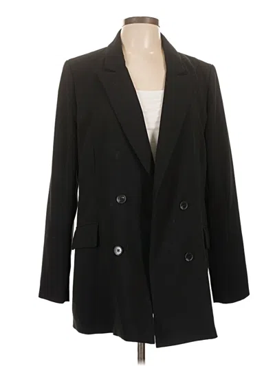 Pre-owned Rachel Zoe Blazer Jacket In Black