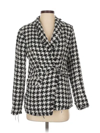 Pre-owned Rachel Zoe Blazer Jacket In Black
