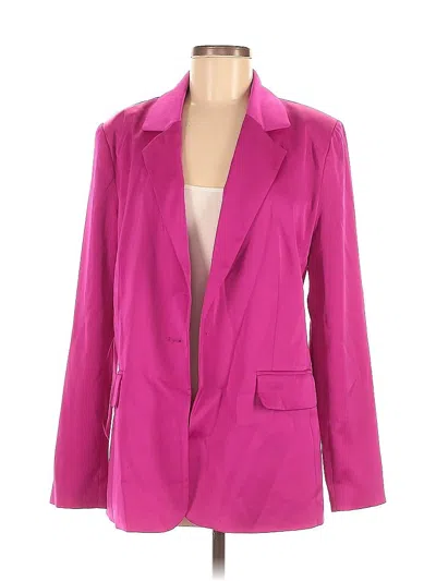 Pre-owned Rachel Zoe Blazer Jacket In Pink