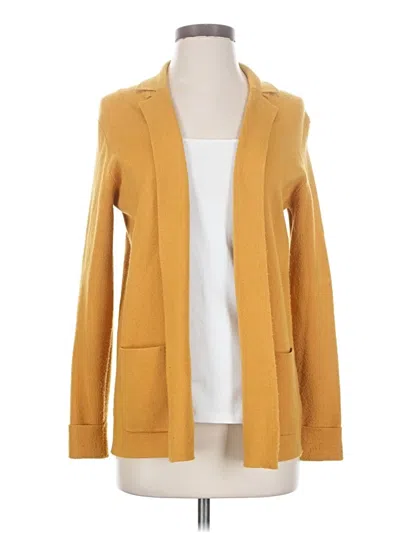 Pre-owned Rachel Zoe Blazer Jacket In Yellow