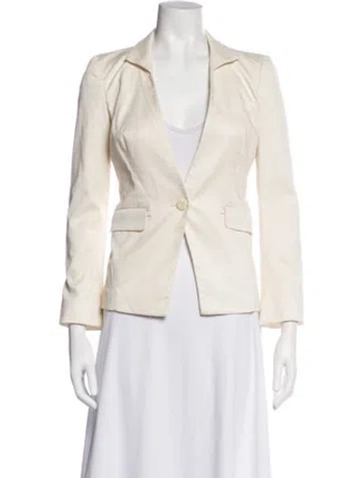 Pre-owned Rachel Zoe Blazer In Neutrals