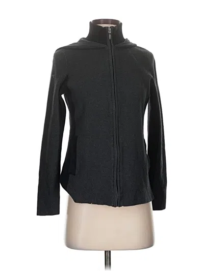 Pre-owned Rachel Zoe Cardigan Sweater In Black