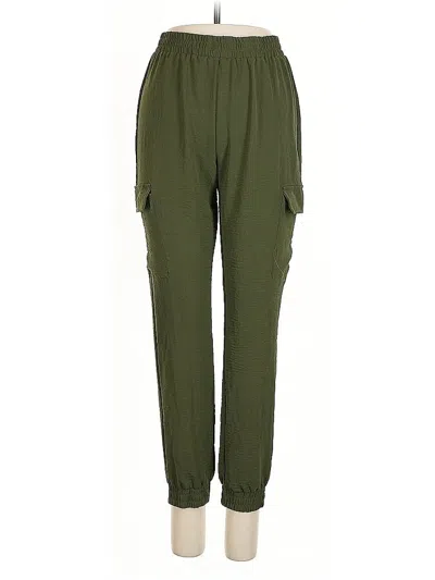 Pre-owned Rachel Zoe Cargo Pants In Green