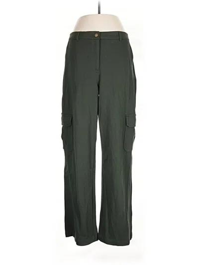 Pre-owned Rachel Zoe Cargo Pants In Green